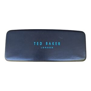 Ted Baker London eyeglasses sunglasses black hard shell case